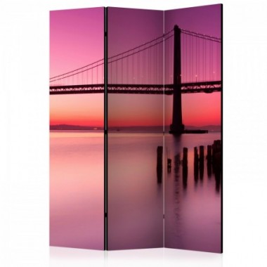 Paravento - Purple Evening [Room Dividers] - 135x172