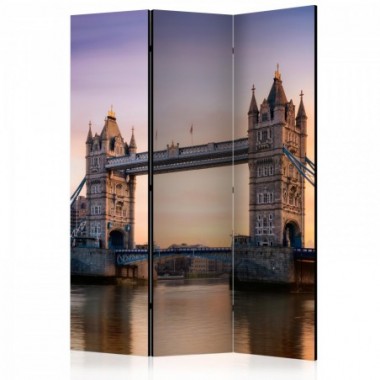 Paravento - Bridge at Sunset [Room Dividers] - 135x172