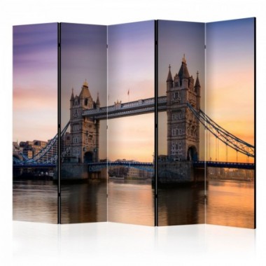 Paravento - Bridge at Sunset II [Room Dividers] -...