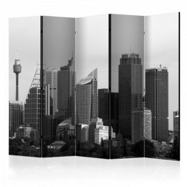 Paravento - Skyscrapers in Sydney II [Room Dividers]...