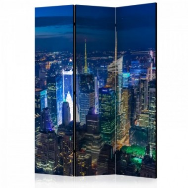 Paravento - Manhattan - night [Room Dividers] - 135x172