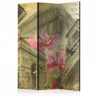 Paravento - Bonjour Paris! [Room Dividers] - 135x172