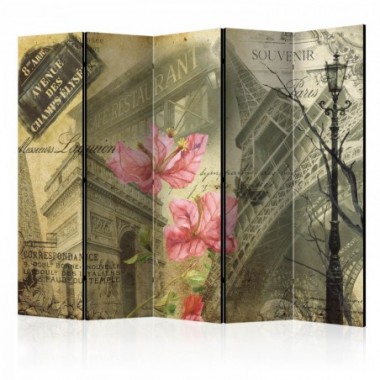 Paravento - Bonjour Paris! II [Room Dividers] - 225x172