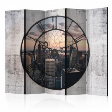 Paravento - NYC Time Zone II [Room Dividers] - 225x172
