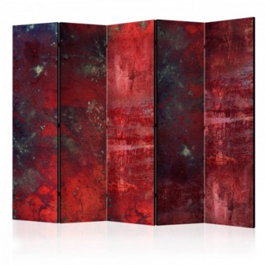 Paravento - Red Concrete II [Room Dividers] - 225x172