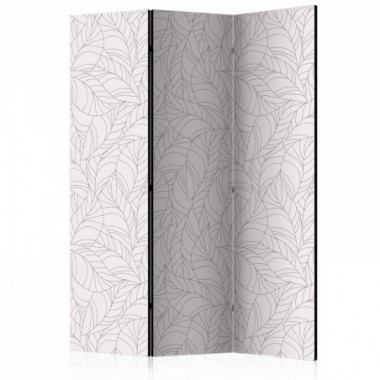Paravento - Colourless Leaves [Room Dividers] - 135x172