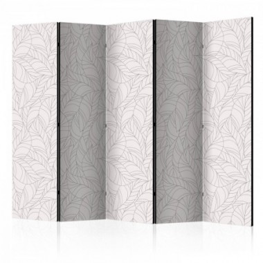 Paravento - Colourless Leaves II [Room Dividers] -...