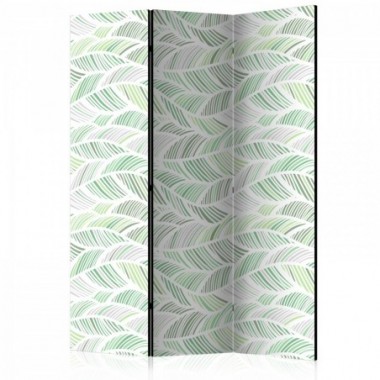 Paravento - Green Waves [Room Dividers] - 135x172