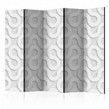 Paravento - Grey Spirals II [Room Dividers] - 225x172